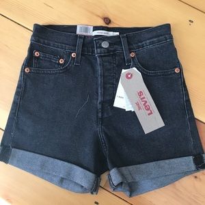 Levi’s high waisted shorts